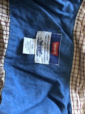 Levis plaid shirt
